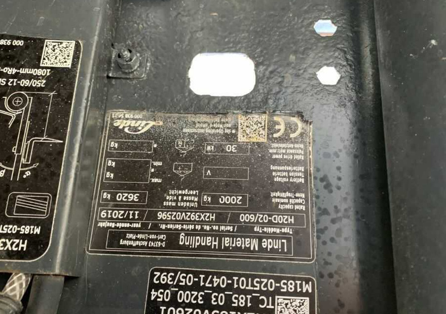 Linde H20D-02/600 - 디젤 지게차 : 사진 4 Linde H20D-02/600 - 디젤 지게차 : 사진 4