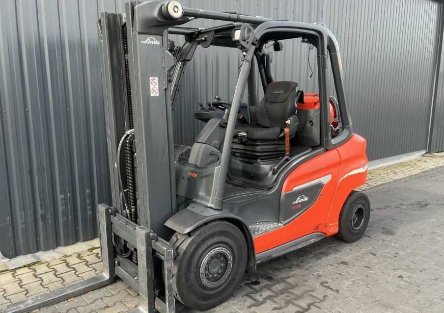 Linde H35T-01 - LPG 지게차 : 사진 1 Linde H35T-01 - LPG 지게차 : 사진 1