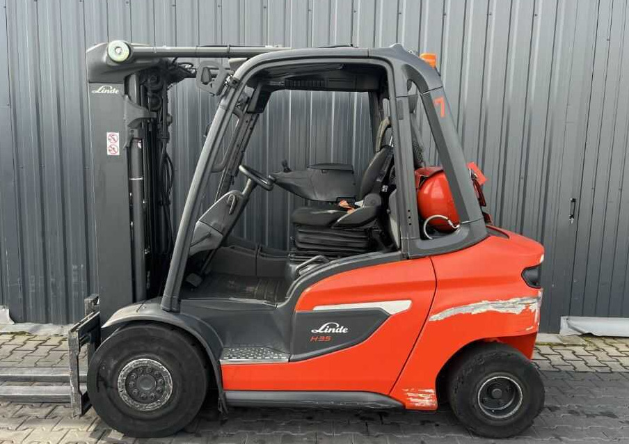 Linde H35T-01 - LPG 지게차 : 사진 2 Linde H35T-01 - LPG 지게차 : 사진 2