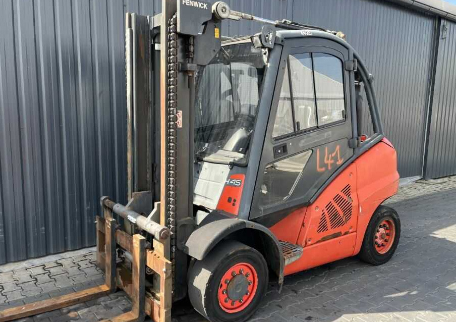 Linde H45T-01 - LPG 지게차 : 사진 1 Linde H45T-01 - LPG 지게차 : 사진 1