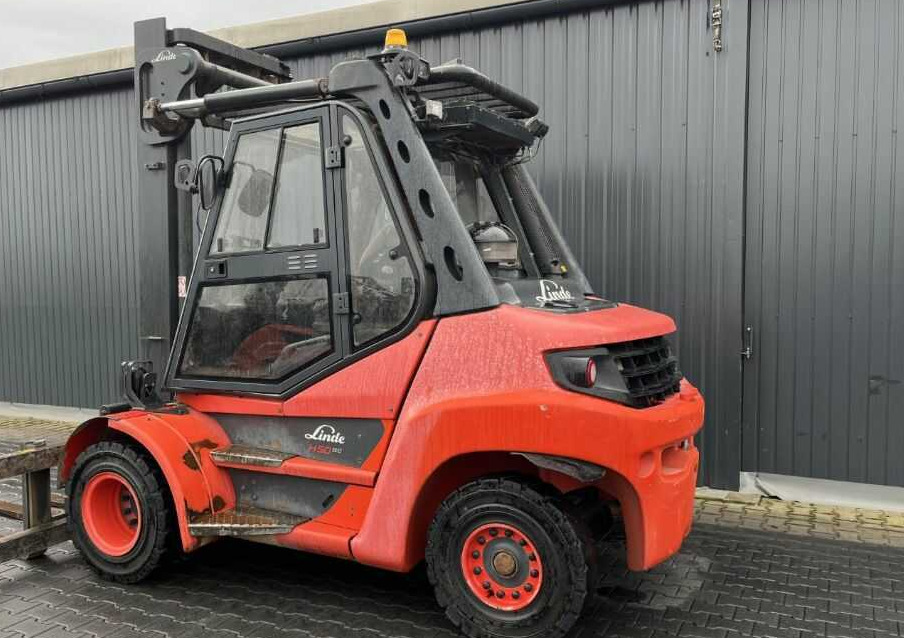 Linde H50D-03 - 디젤 지게차 : 사진 3 Linde H50D-03 - 디젤 지게차 : 사진 3