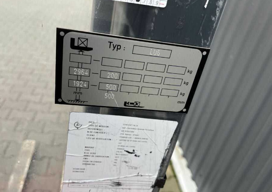 Linde L06AC - 스태커 : 사진 5 Linde L06AC - 스태커 : 사진 5