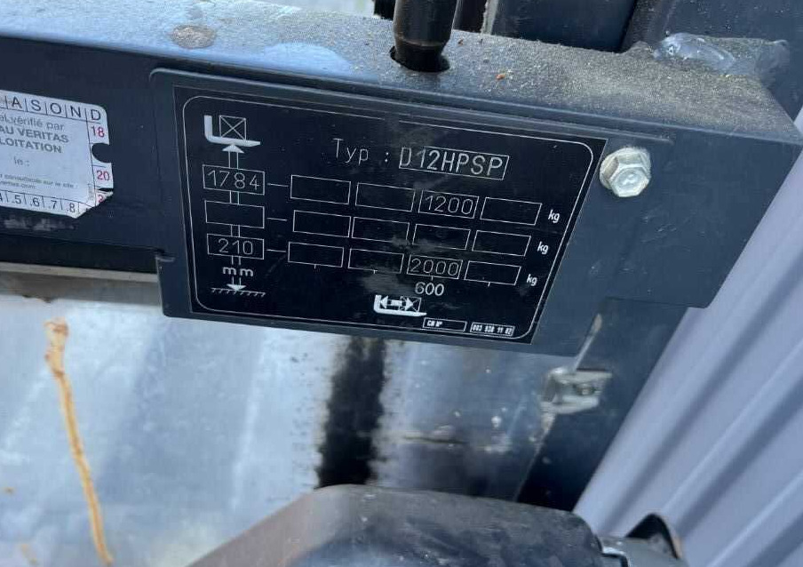 Linde L12LHP - 스태커 : 사진 5 Linde L12LHP - 스태커 : 사진 5