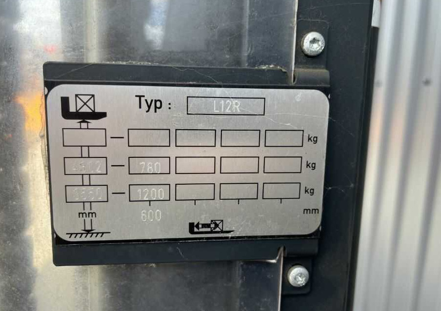 Linde L12R - 스태커 : 사진 5 Linde L12R - 스태커 : 사진 5