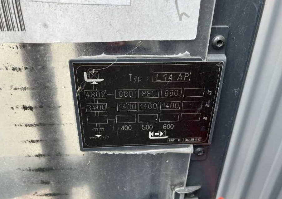 Linde L14AP - 스태커 : 사진 5 Linde L14AP - 스태커 : 사진 5