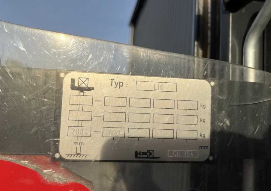 Linde L16 - 스태커 : 사진 5 Linde L16 - 스태커 : 사진 5