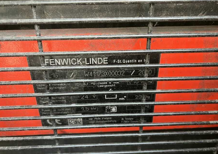 Linde L16 - 스태커 : 사진 4 Linde L16 - 스태커 : 사진 4