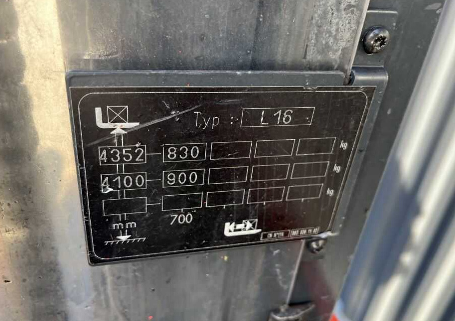 Linde L16 - 스태커 : 사진 1 Linde L16 - 스태커 : 사진 1