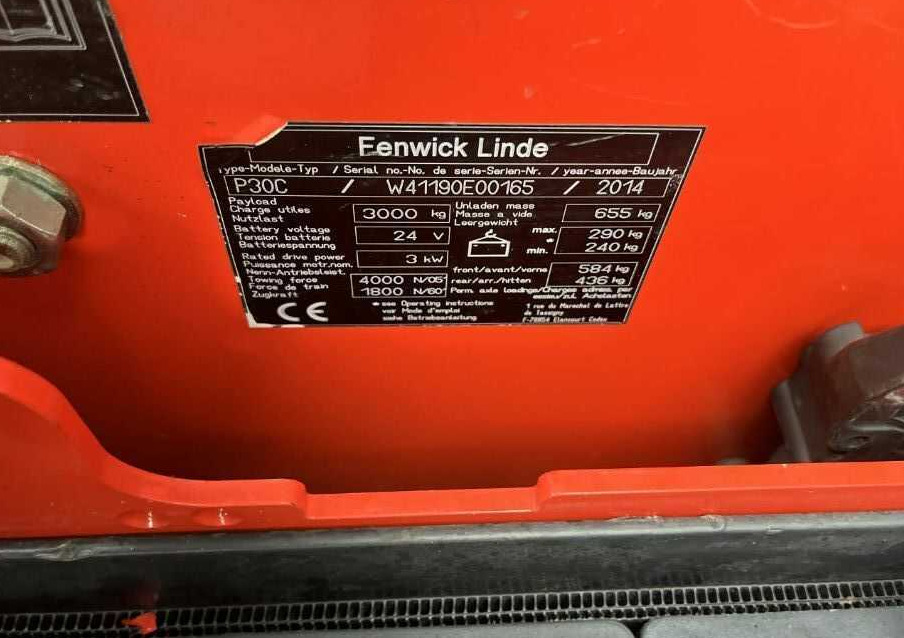 Linde P30C - 견인 트랙터 : 사진 4 Linde P30C - 견인 트랙터 : 사진 4