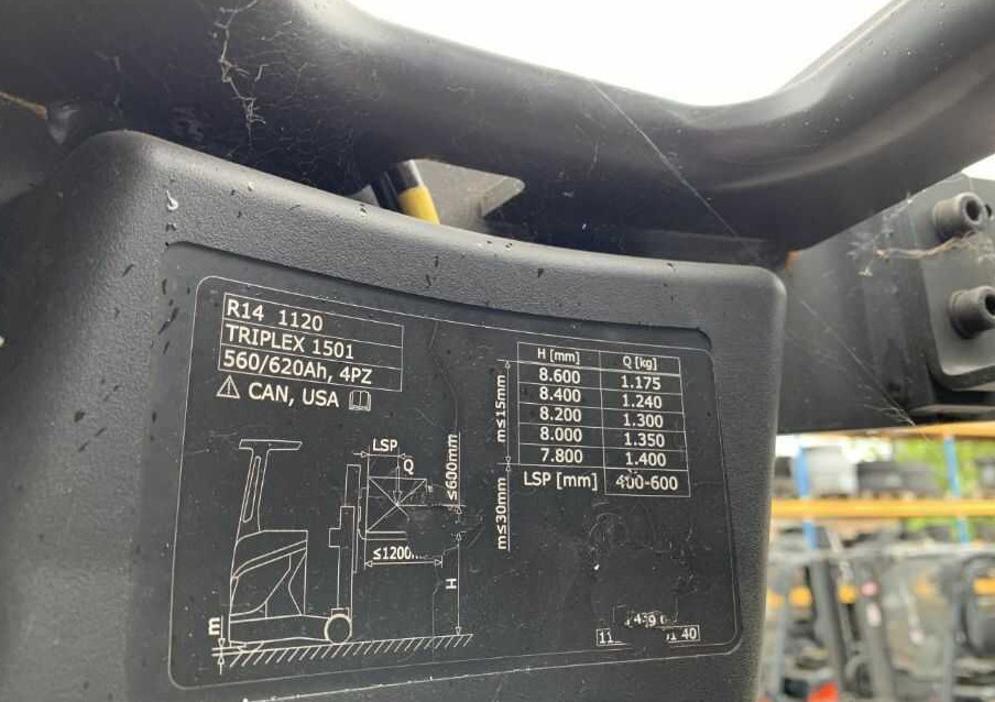 Linde R14-01 - 리치 트럭 : 사진 5 Linde R14-01 - 리치 트럭 : 사진 5