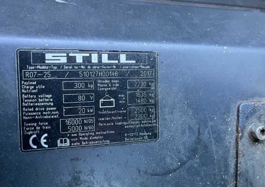 Still R07-25 - 견인 트랙터 : 사진 4 Still R07-25 - 견인 트랙터 : 사진 4