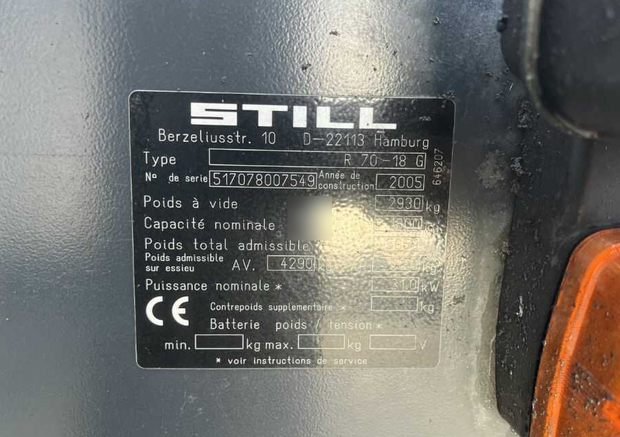 Still R70-16T - LPG 지게차 : 사진 4 Still R70-16T - LPG 지게차 : 사진 4