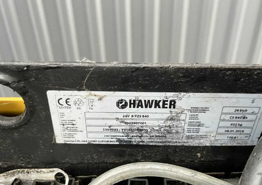 전기 지게차 Yale ERP15VC : 사진 6