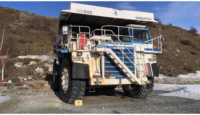 Komatsu HD985 - 덤프 : 사진 2 Komatsu HD985 - 덤프 : 사진 2
