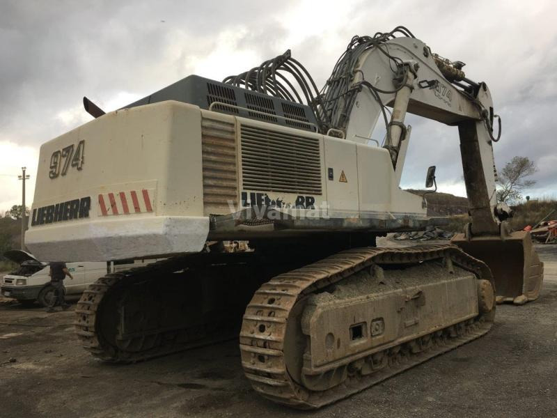 Liebherr R974B SHD - 크롤러 굴삭기 : 사진 1 Liebherr R974B SHD - 크롤러 굴삭기 : 사진 1