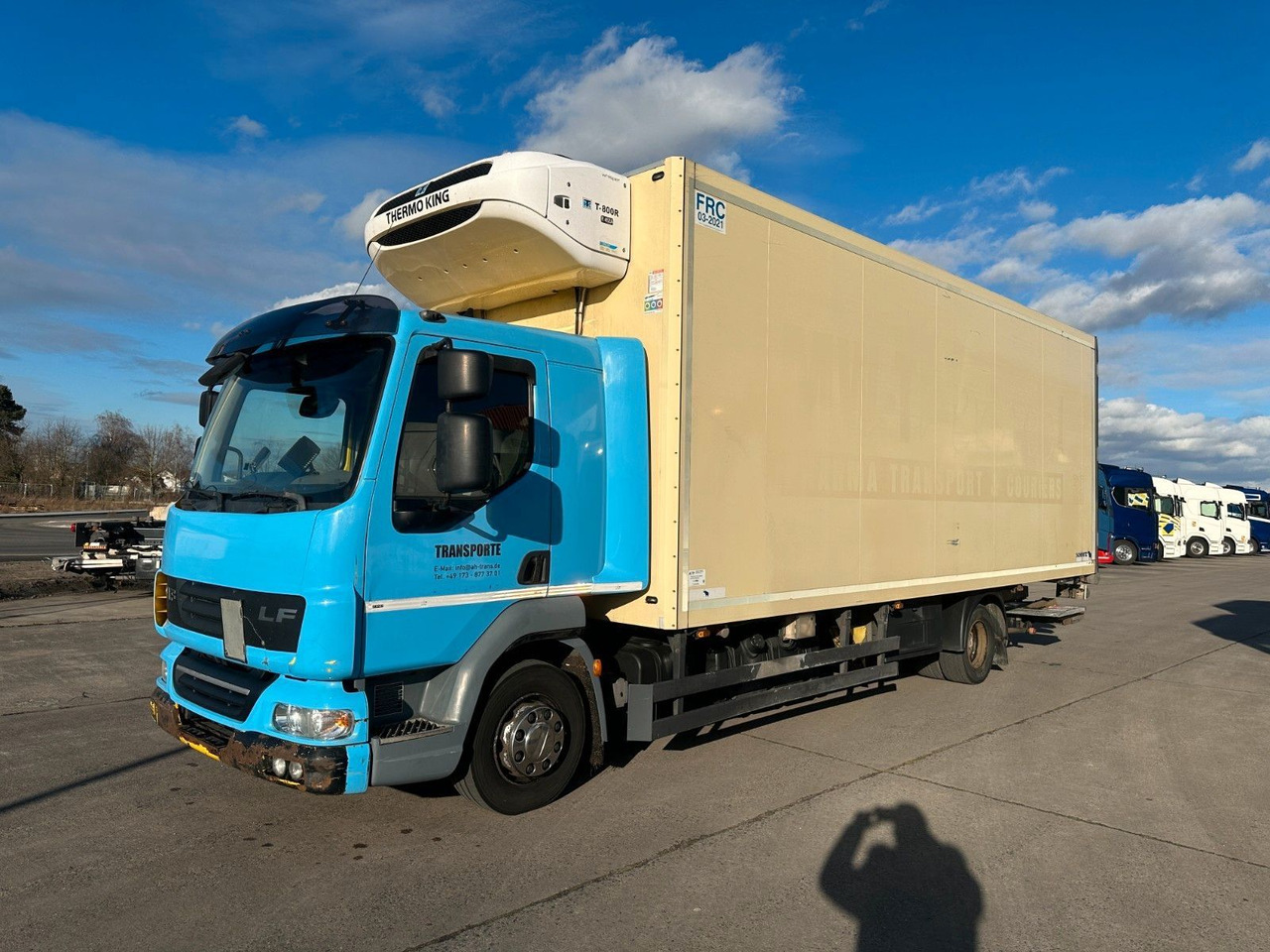 DAF LF 45.250 * THERMO-KING * AUTOMATIK * SCHMITZ * - 냉동탑차 : 사진 3 DAF LF 45.250 * THERMO-KING * AUTOMATIK * SCHMITZ * - 냉동탑차 : 사진 3