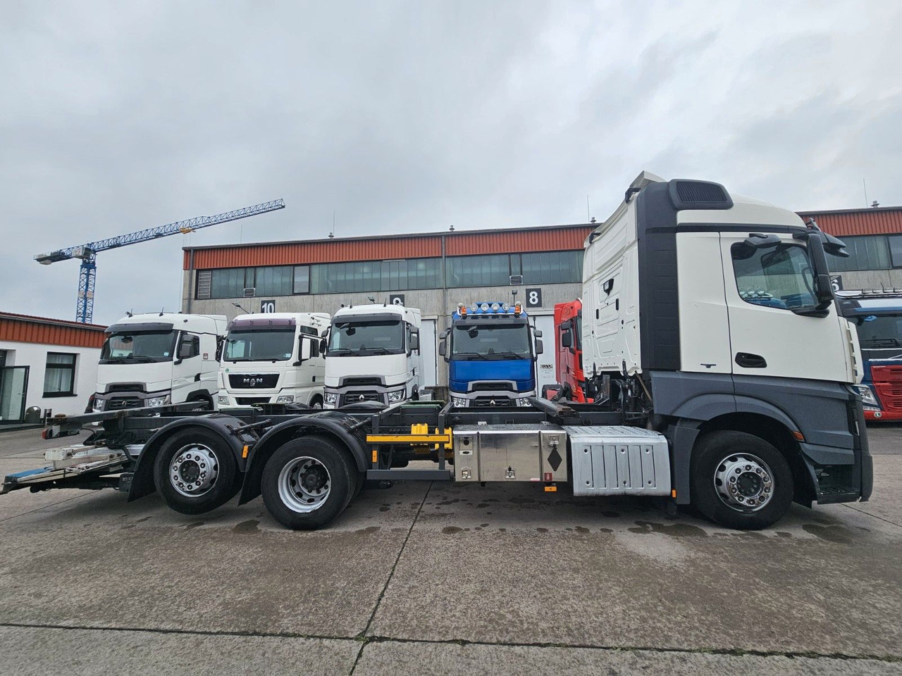 Mercedes-Benz ACTROS 2542 * VOLLLUFT * RETARDER * STANDH * BÄR - 캡 새시 트럭 : 사진 4 Mercedes-Benz ACTROS 2542 * VOLLLUFT * RETARDER * STANDH * BÄR - 캡 새시 트럭 : 사진 4