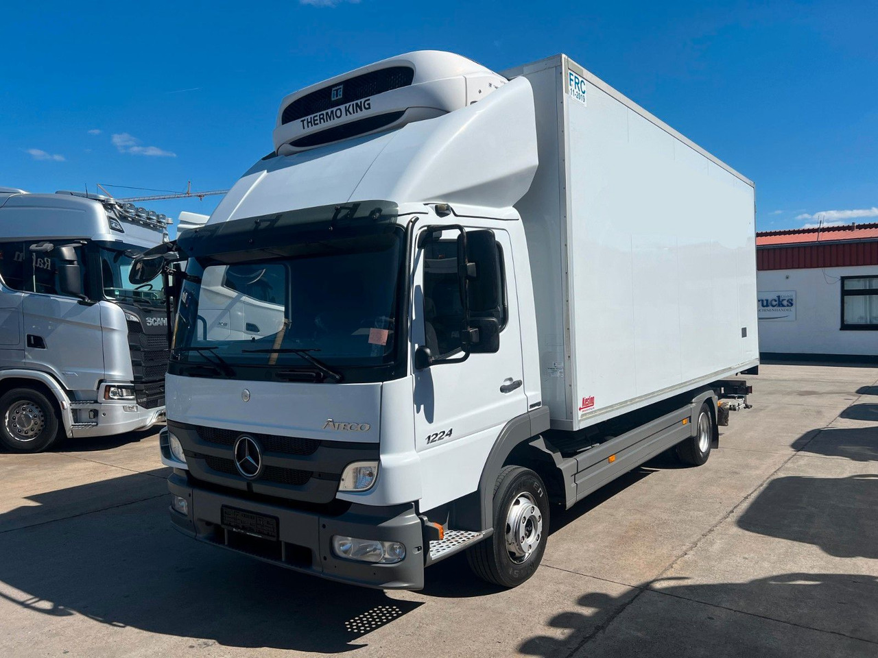 Mercedes-Benz Atego 1224 * KLIMA * THERMO KING * BÄR 1,5t * - 냉동탑차 : 사진 1 Mercedes-Benz Atego 1224 * KLIMA * THERMO KING * BÄR 1,5t * - 냉동탑차 : 사진 1