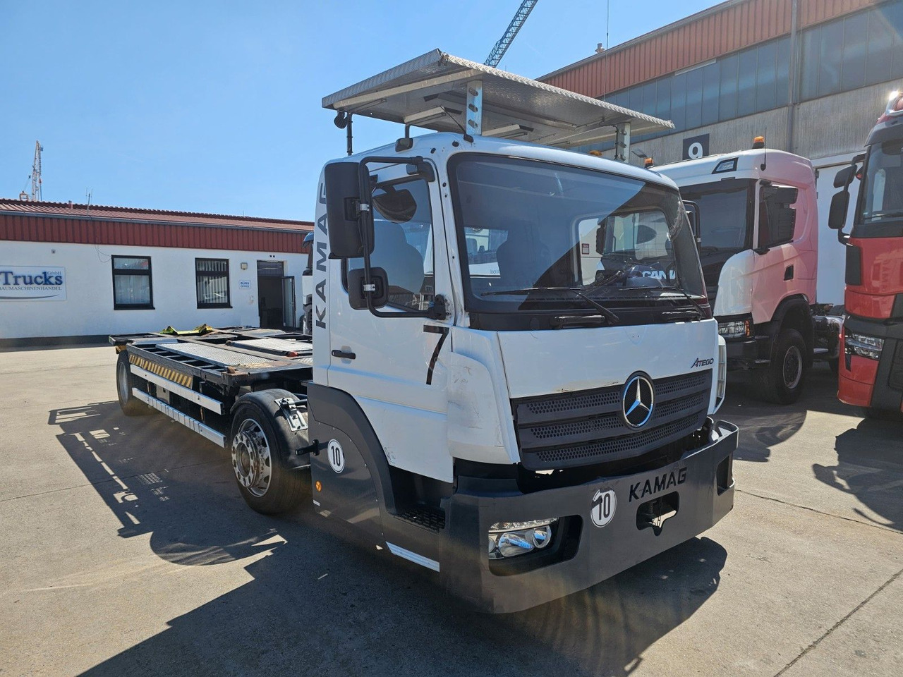 Mercedes-Benz KAMAG * WBH25 * UMSETZER * KLIMA * STANDHEIZ. * - 트랙터 유닛 : 사진 3 Mercedes-Benz KAMAG * WBH25 * UMSETZER * KLIMA * STANDHEIZ. * - 트랙터 유닛 : 사진 3
