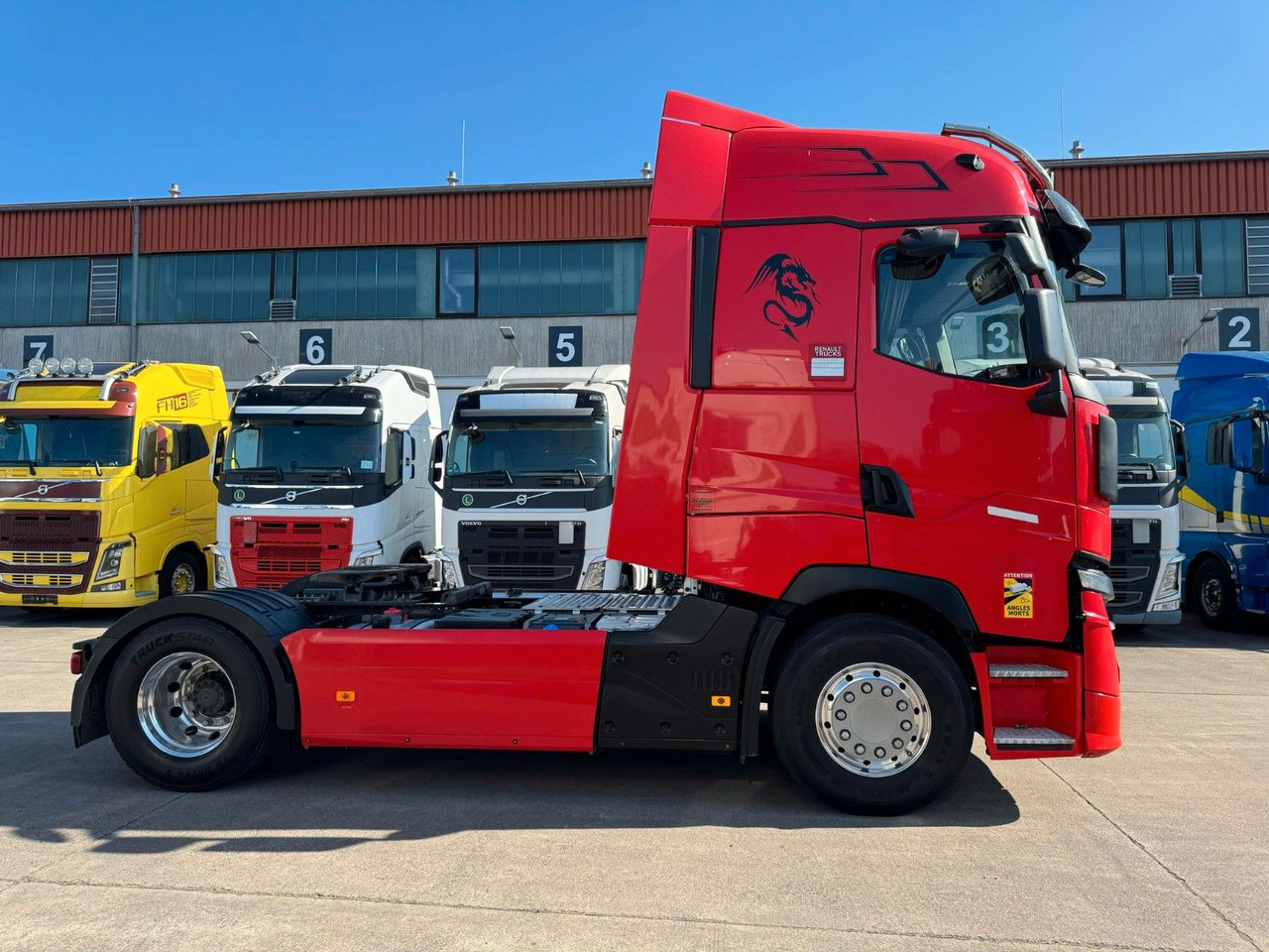 Renault T 480 * RETARDER * ALCOA * HIGH * KIPPHYDRAULIK - 트랙터 유닛 : 사진 4 Renault T 480 * RETARDER * ALCOA * HIGH * KIPPHYDRAULIK - 트랙터 유닛 : 사진 4
