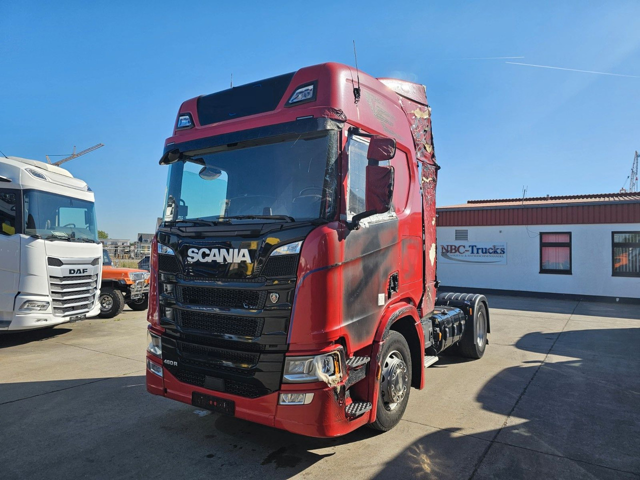 Scania R 460 * BRANDSCHADEN * ACC * RETARDER * LEDER * - 트랙터 유닛 : 사진 1 Scania R 460 * BRANDSCHADEN * ACC * RETARDER * LEDER * - 트랙터 유닛 : 사진 1