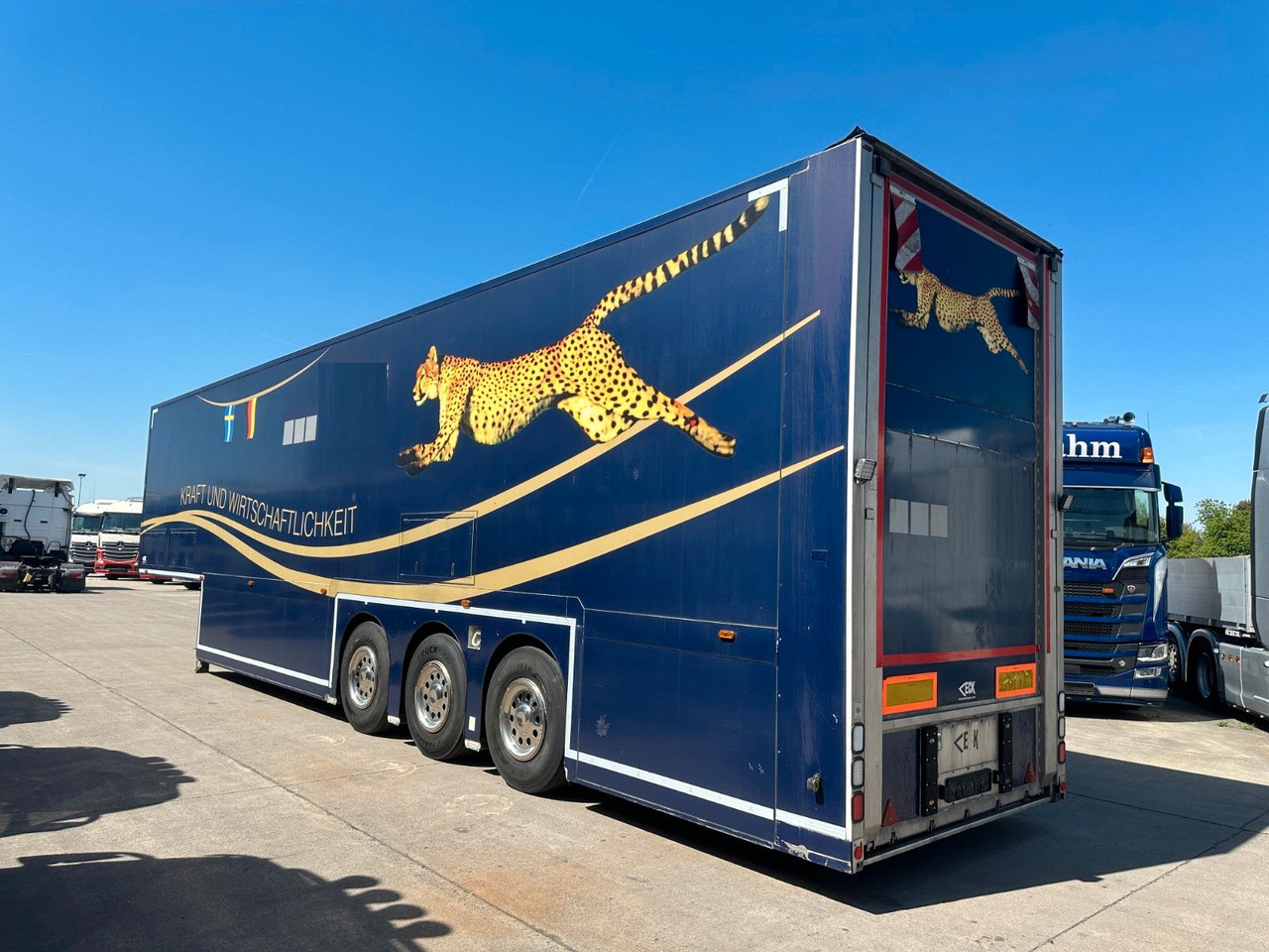 VAN ECK * DOUBLE-DECK * RENNSPORT * RACING * - 밀폐형 박스 세미 트레일러 : 사진 3 VAN ECK * DOUBLE-DECK * RENNSPORT * RACING * - 밀폐형 박스 세미 트레일러 : 사진 3