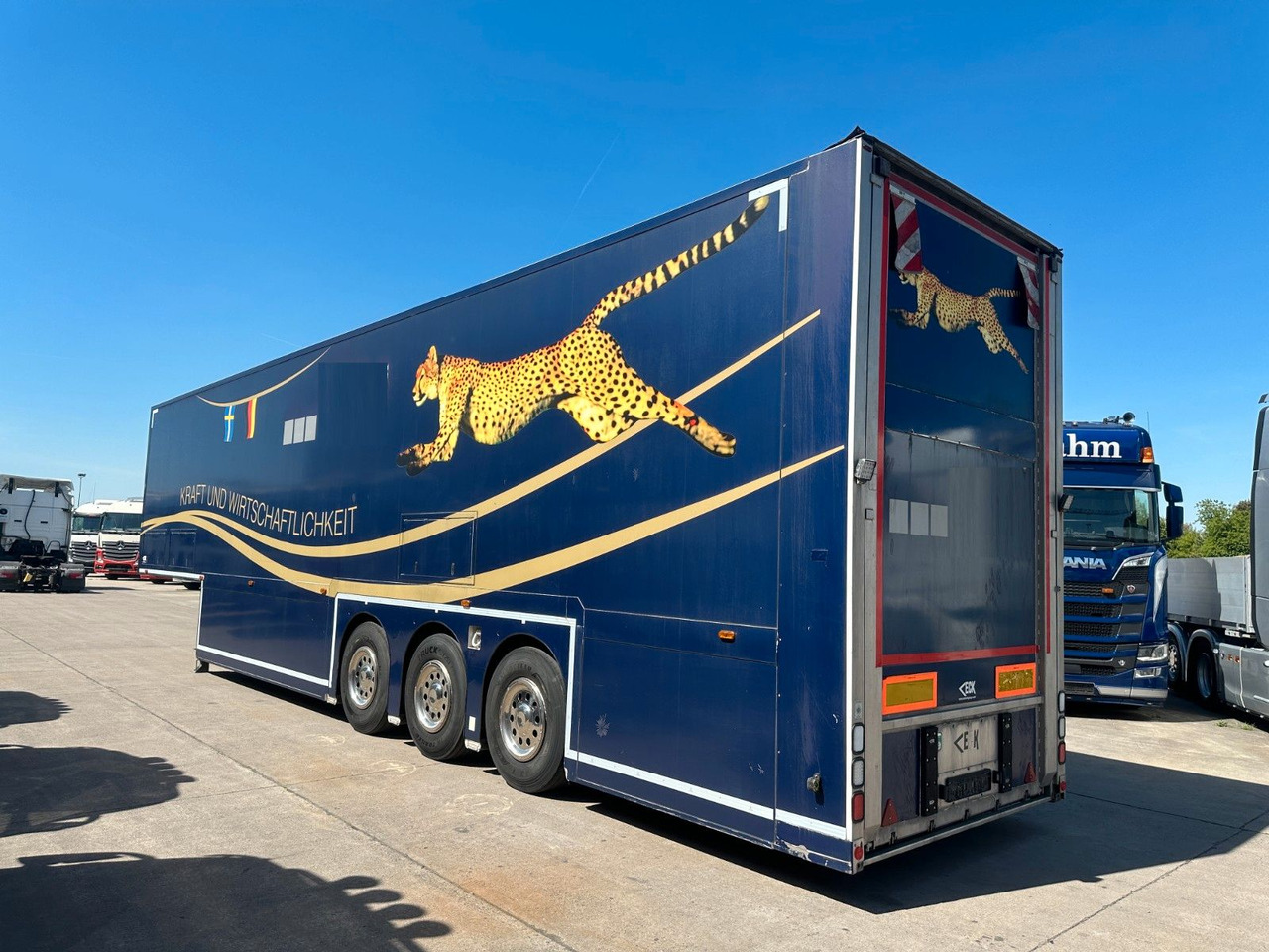 Van Eck PT-3ZI * MOTORSPORT * RACING * DOPPELDECKER *TÜV - 밀폐형 박스 세미 트레일러 : 사진 4 Van Eck PT-3ZI * MOTORSPORT * RACING * DOPPELDECKER *TÜV - 밀폐형 박스 세미 트레일러 : 사진 4