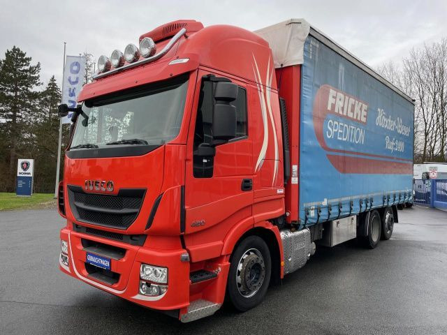 Iveco Stralis AS260S42Y/FP GV Euro6 Intarder Klima AHK - 커튼사이더 트럭 : 사진 1 Iveco Stralis AS260S42Y/FP GV Euro6 Intarder Klima AHK - 커튼사이더 트럭 : 사진 1