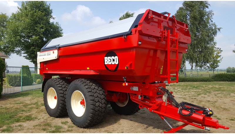Beco Maxxim 220 - 덤프 트레일러 : 사진 1 Beco Maxxim 220 - 덤프 트레일러 : 사진 1