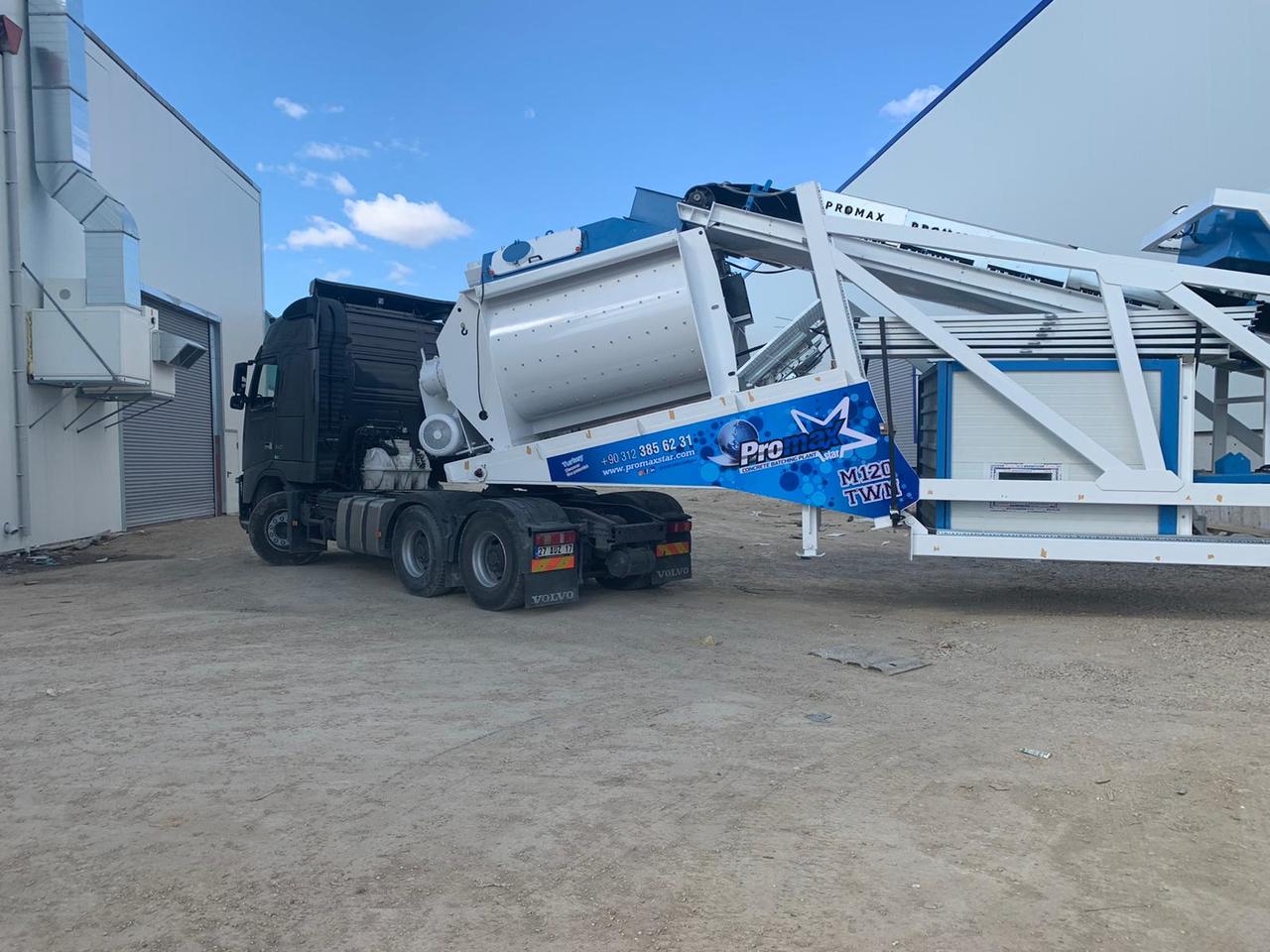 Mobile Concrete Batching Plant M120-TWN (120m3/h) - 콘크리트 플랜트 : 사진 5 Mobile Concrete Batching Plant M120-TWN (120m3/h) - 콘크리트 플랜트 : 사진 5