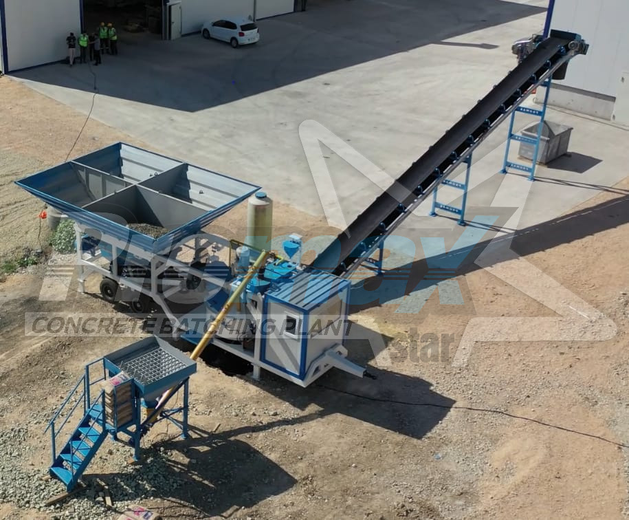 PROMAX MOBILE CONCRETE PLANT M35-PLNT (35M3/H) - 콘크리트 플랜트 : 사진 4 PROMAX MOBILE CONCRETE PLANT M35-PLNT (35M3/H) - 콘크리트 플랜트 : 사진 4