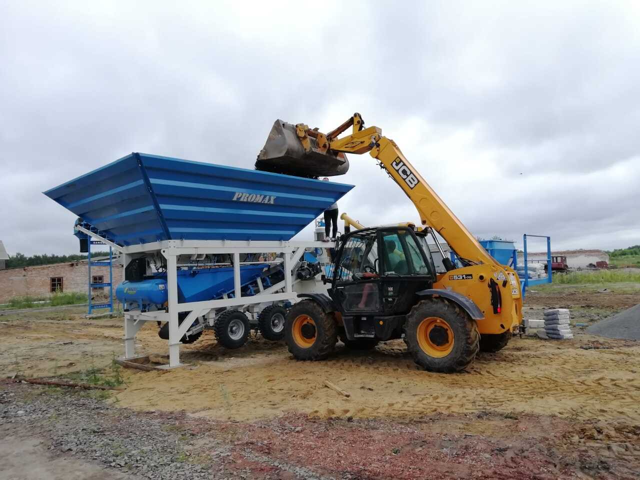 PROMAX MOBILE CONCRETE PLANT M35-PLNT (35M3/H) - 콘크리트 플랜트 : 사진 2 PROMAX MOBILE CONCRETE PLANT M35-PLNT (35M3/H) - 콘크리트 플랜트 : 사진 2