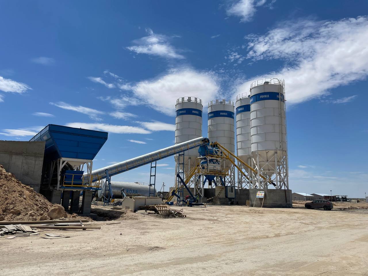 PROMAX STATIONARY CONCRETE BATCHING PLANT S200-TWN (200m3/h) - 콘크리트 플랜트 : 사진 3 PROMAX STATIONARY CONCRETE BATCHING PLANT S200-TWN (200m3/h) - 콘크리트 플랜트 : 사진 3