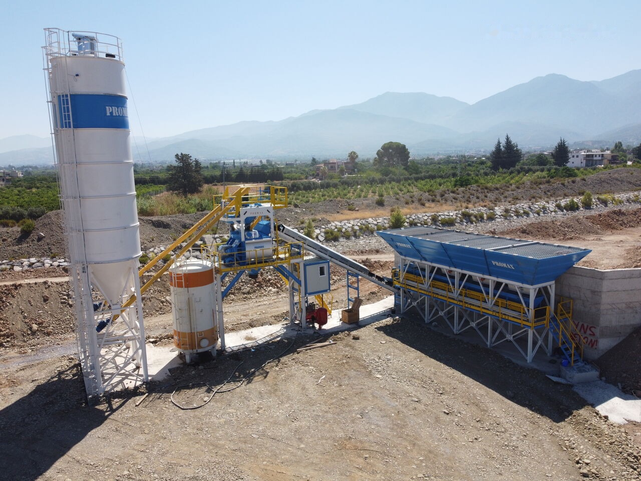 Promax Compact Concrete Batching Plant C100-TWN-LINE (100m3/h) - 콘크리트 플랜트 : 사진 5 Promax Compact Concrete Batching Plant C100-TWN-LINE (100m3/h) - 콘크리트 플랜트 : 사진 5