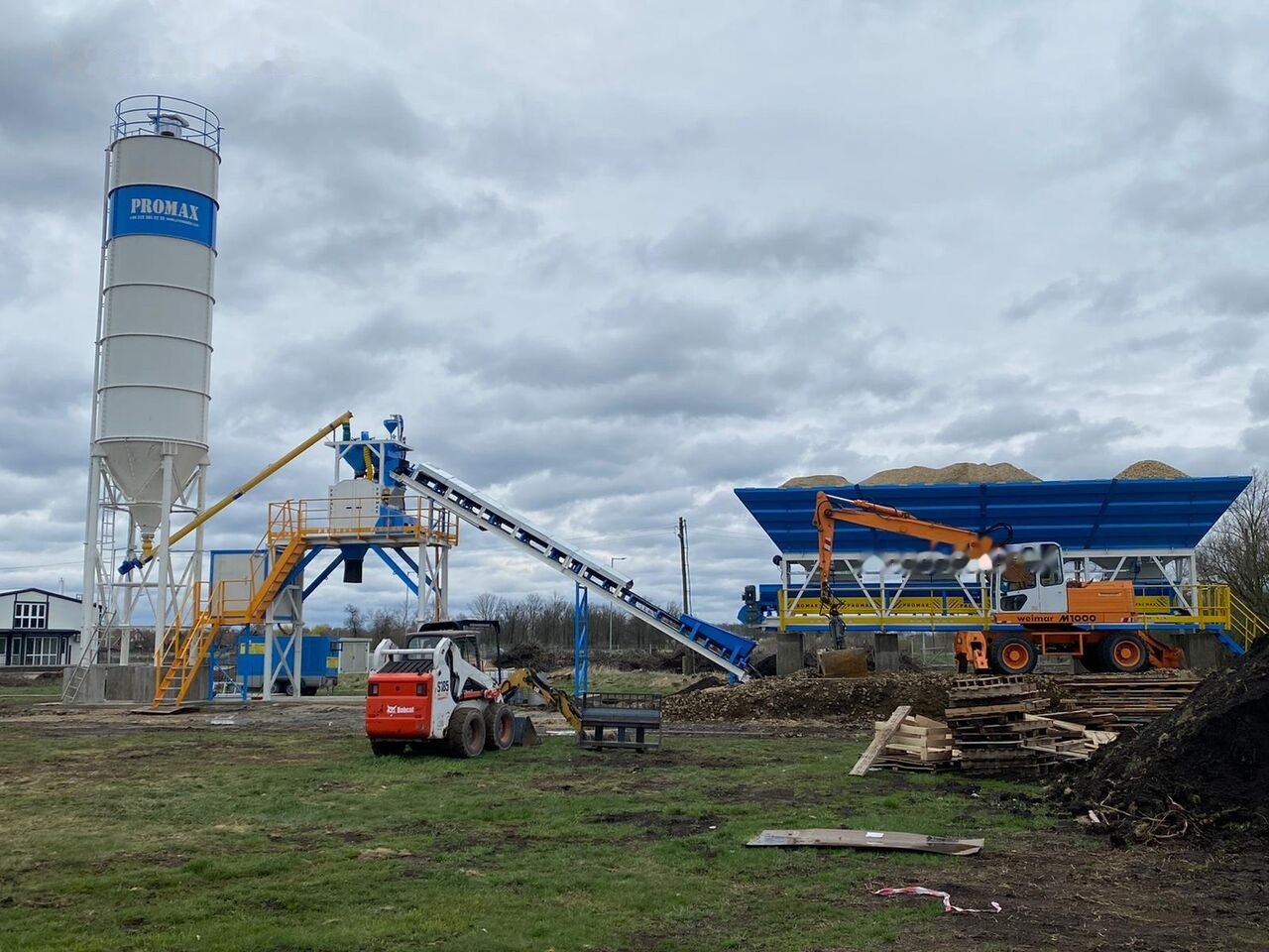 Promax Compact Concrete Batching Plant PROMAX C60-SNG LINE (60m³/h) - 콘크리트 플랜트 : 사진 4 Promax Compact Concrete Batching Plant PROMAX C60-SNG LINE (60m³/h) - 콘크리트 플랜트 : 사진 4