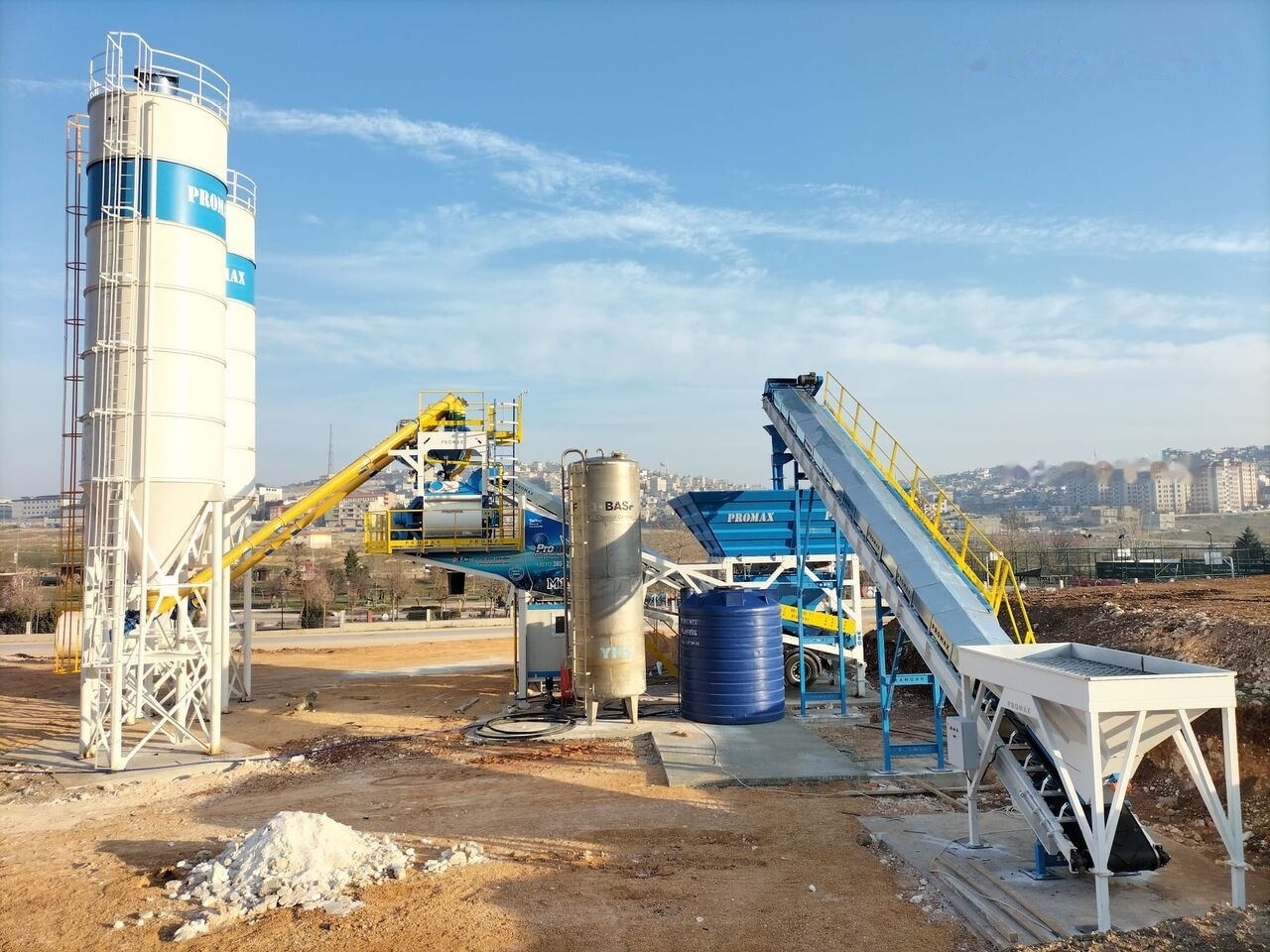 Promax Mobile Concrete Batching Plant PROMAX M100-TWN (100m³/h) - 콘크리트 플랜트 : 사진 2 Promax Mobile Concrete Batching Plant PROMAX M100-TWN (100m³/h) - 콘크리트 플랜트 : 사진 2