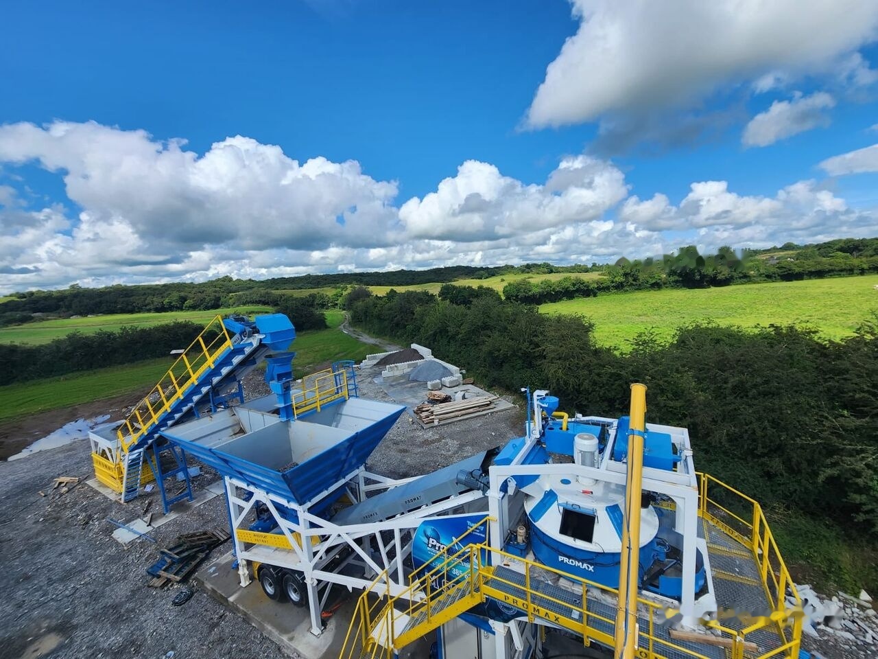 Promax Mobile Concrete Batching Plant PROMAX M60-PLNT (60m³/h) - 시멘트 사일로 : 사진 1 Promax Mobile Concrete Batching Plant PROMAX M60-PLNT (60m³/h) - 시멘트 사일로 : 사진 1