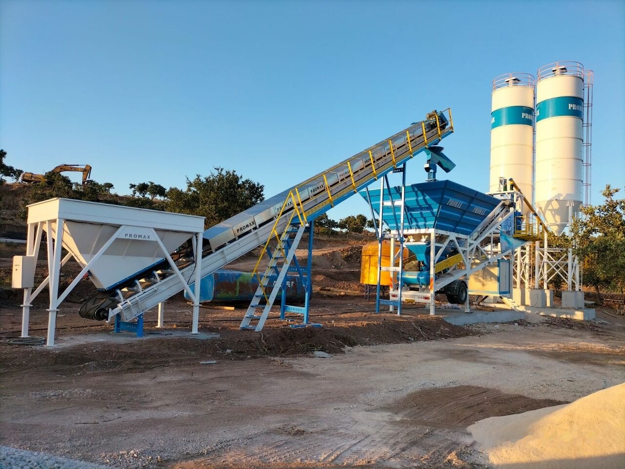 Promax Mobile Concrete Batching Plant PROMAX M60-SNG (60m3/h) - 콘크리트 플랜트 : 사진 1 Promax Mobile Concrete Batching Plant PROMAX M60-SNG (60m3/h) - 콘크리트 플랜트 : 사진 1