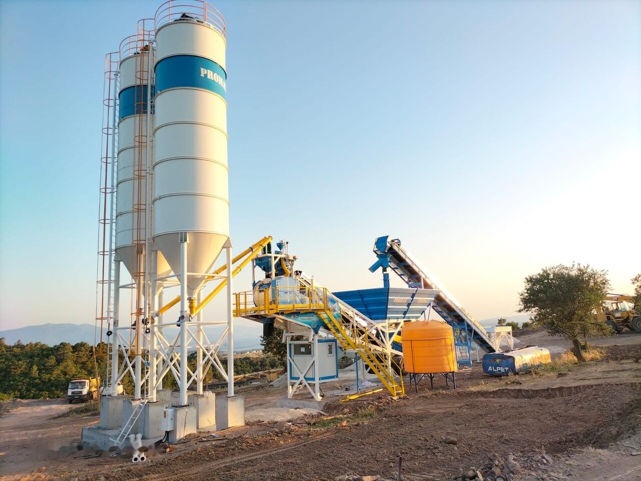 Promax Mobile Concrete Batching Plant PROMAX M60-SNG (60m3/h) - 콘크리트 플랜트 : 사진 3 Promax Mobile Concrete Batching Plant PROMAX M60-SNG (60m3/h) - 콘크리트 플랜트 : 사진 3