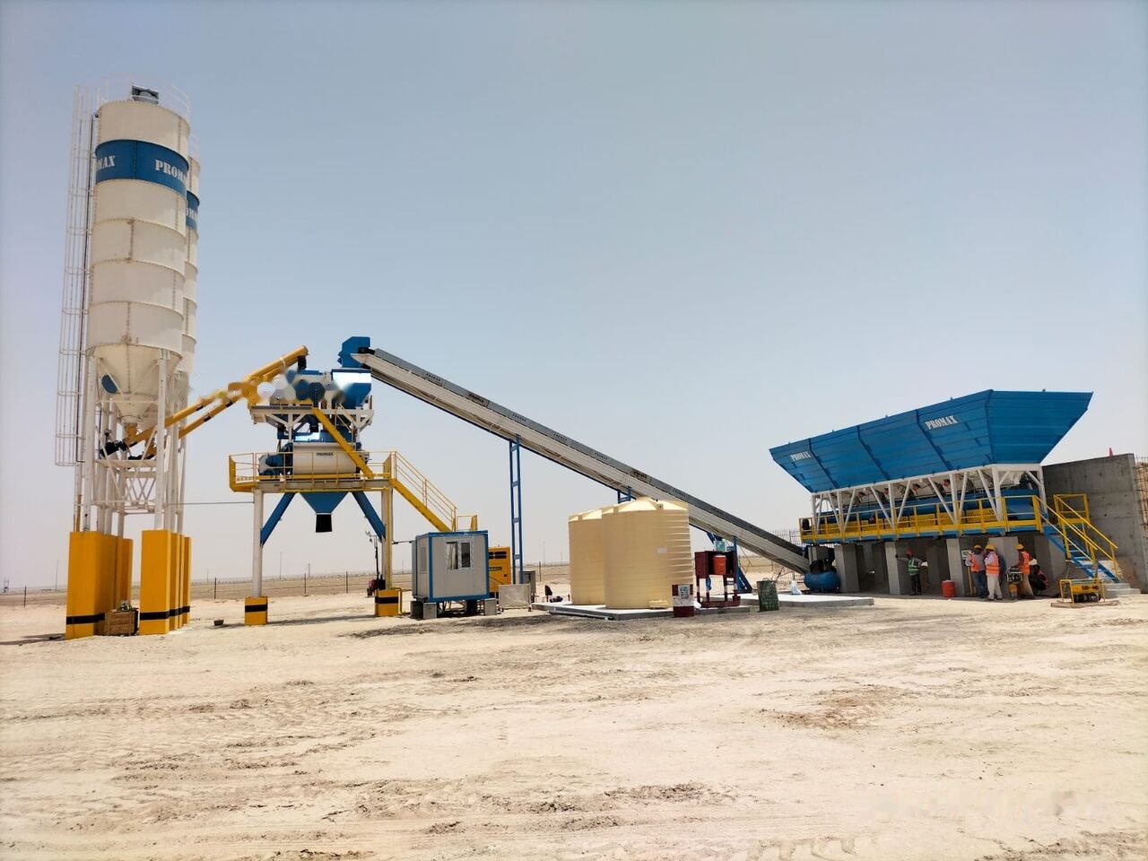 Promax Stationary Concrete Batching Plant S130-TWN (130m/h) - 콘크리트 플랜트 : 사진 1 Promax Stationary Concrete Batching Plant S130-TWN (130m/h) - 콘크리트 플랜트 : 사진 1