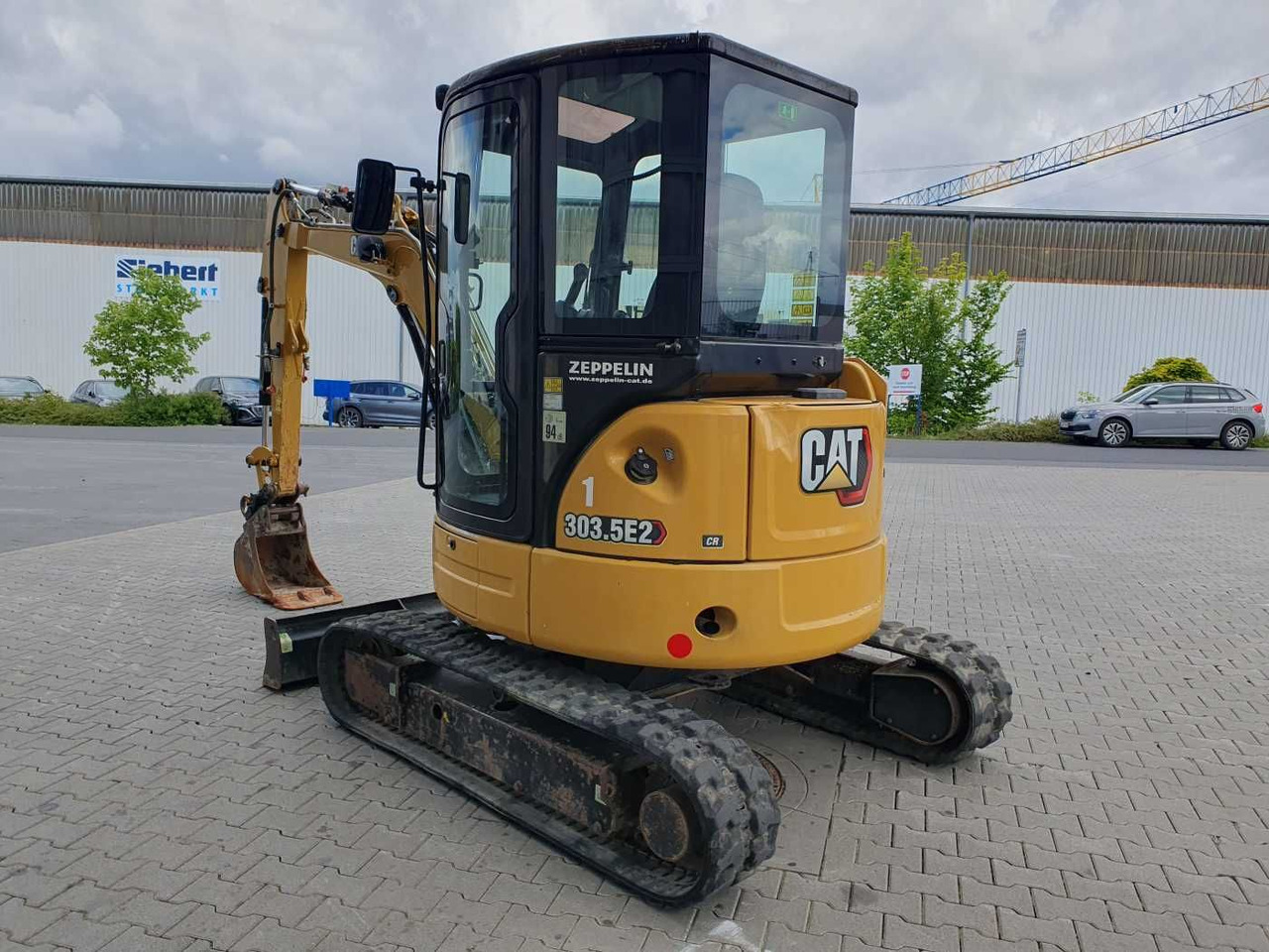 CAT 303.5E2CR / nur 2.107h! / 1x Tieflöffel / 2021 - 미니 굴삭기 : 사진 5 CAT 303.5E2CR / nur 2.107h! / 1x Tieflöffel / 2021 - 미니 굴삭기 : 사진 5