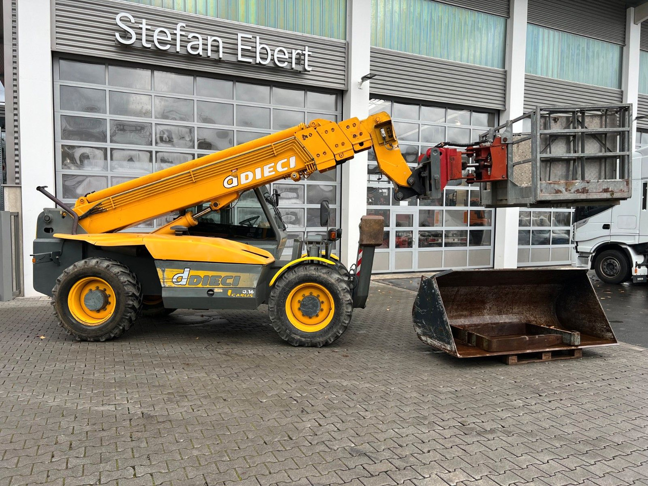 Dieci Icarus 40.16 ET 166 / 4.238 h / 2003 - 휠 로더 : 사진 2 Dieci Icarus 40.16 ET 166 / 4.238 h / 2003 - 휠 로더 : 사진 2