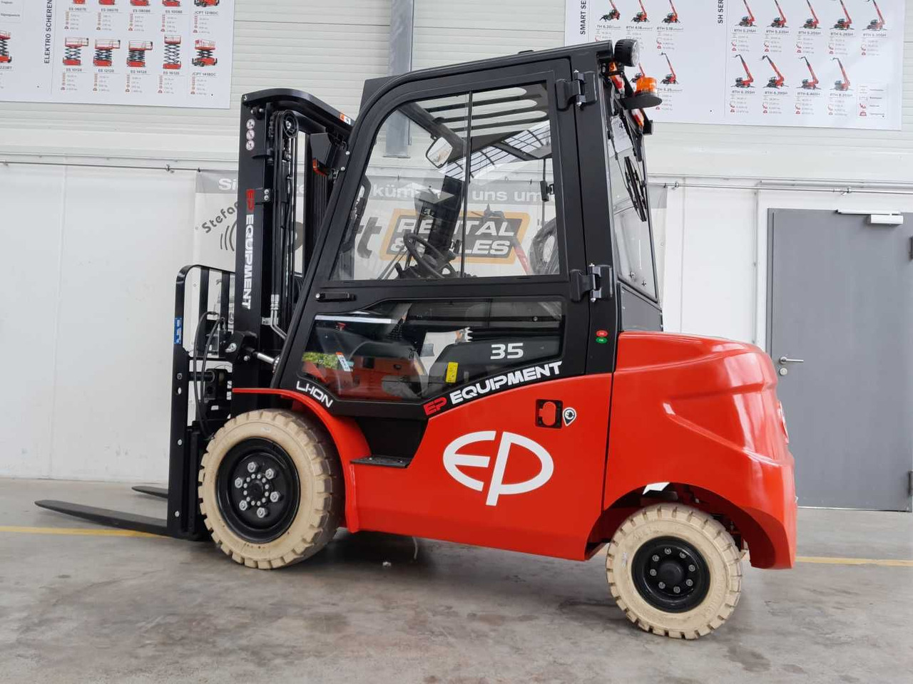 EP Equipment EFL353 / 3,5T / Triplex: 4,80m /ZVG - 전기 지게차 : 사진 3 EP Equipment EFL353 / 3,5T / Triplex: 4,80m /ZVG - 전기 지게차 : 사진 3