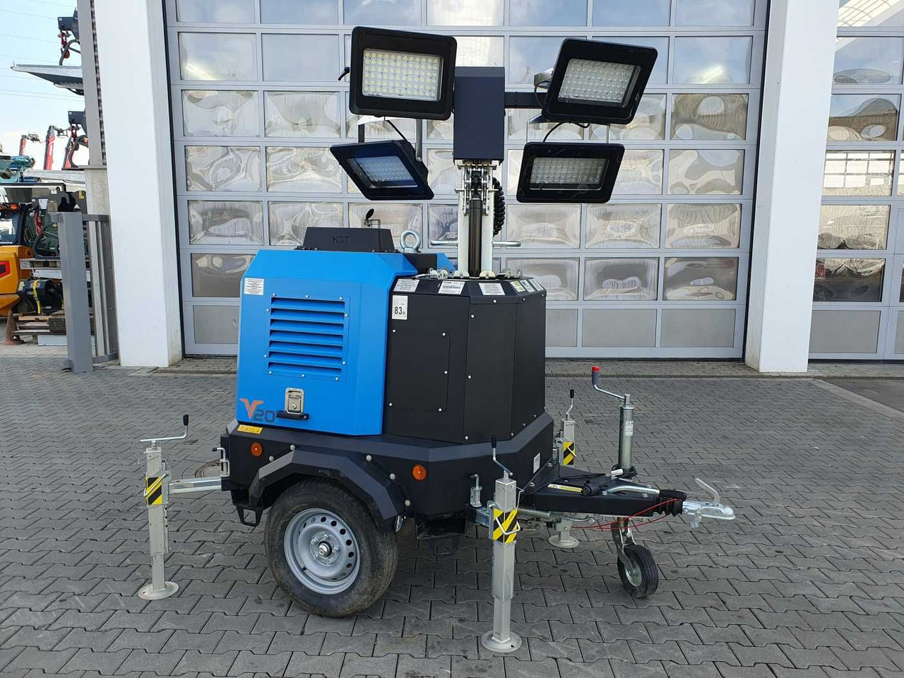 Generac V20 Lichtmast / 1.056 h - 조명 타워 : 사진 2 Generac V20 Lichtmast / 1.056 h - 조명 타워 : 사진 2