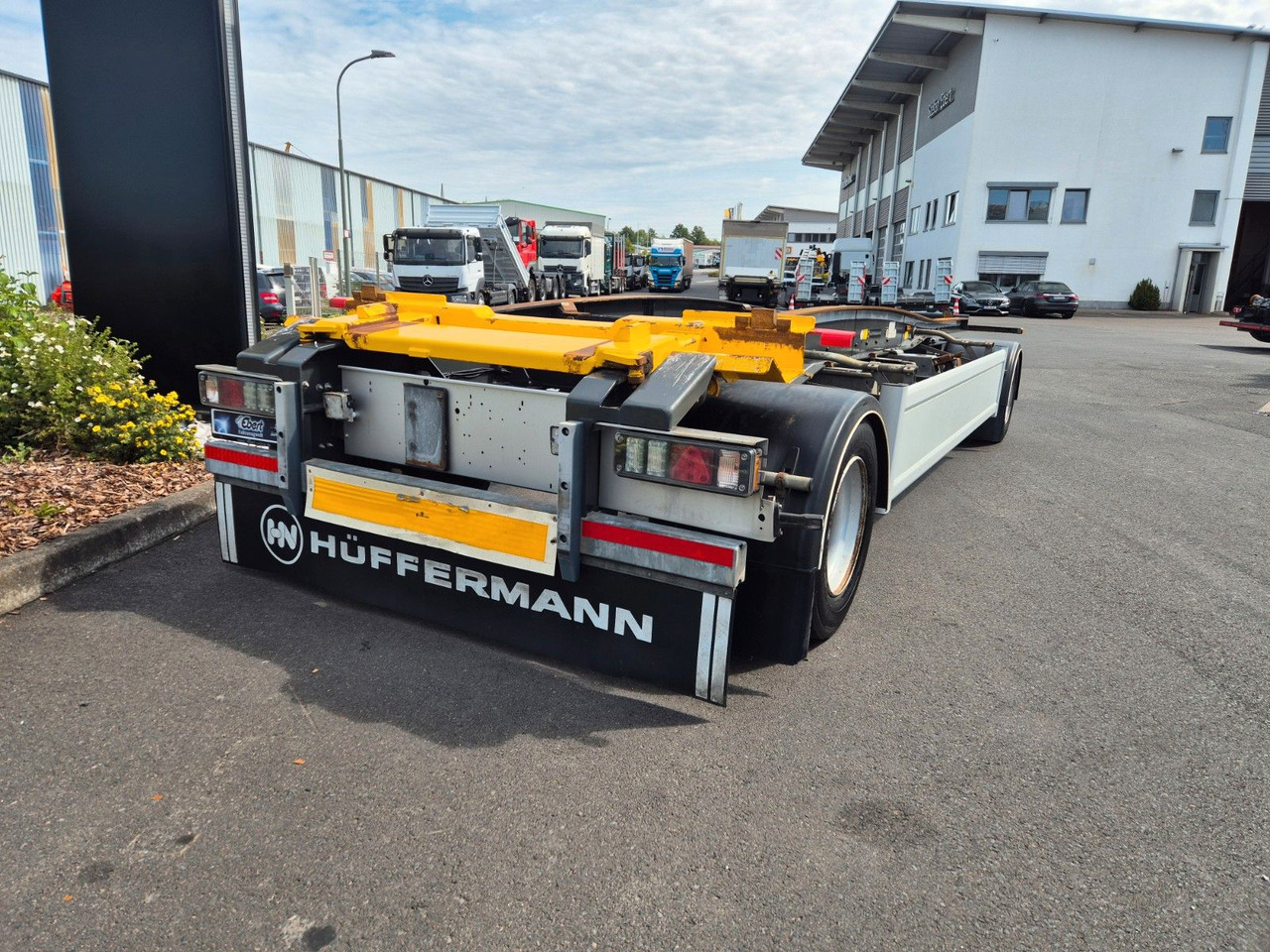 Hüffermann HSA 20.70 Containerfahrgestell BPW Achsen - 새시 트레일러 : 사진 4 Hüffermann HSA 20.70 Containerfahrgestell BPW Achsen - 새시 트레일러 : 사진 4
