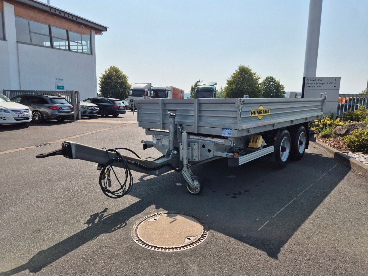 덤프 트레일러 Humbaur HTK 754020 Dreiseitenkipper vollverzinkt : 사진 7 덤프 트레일러 Humbaur HTK 754020 Dreiseitenkipper vollverzinkt : 사진 7