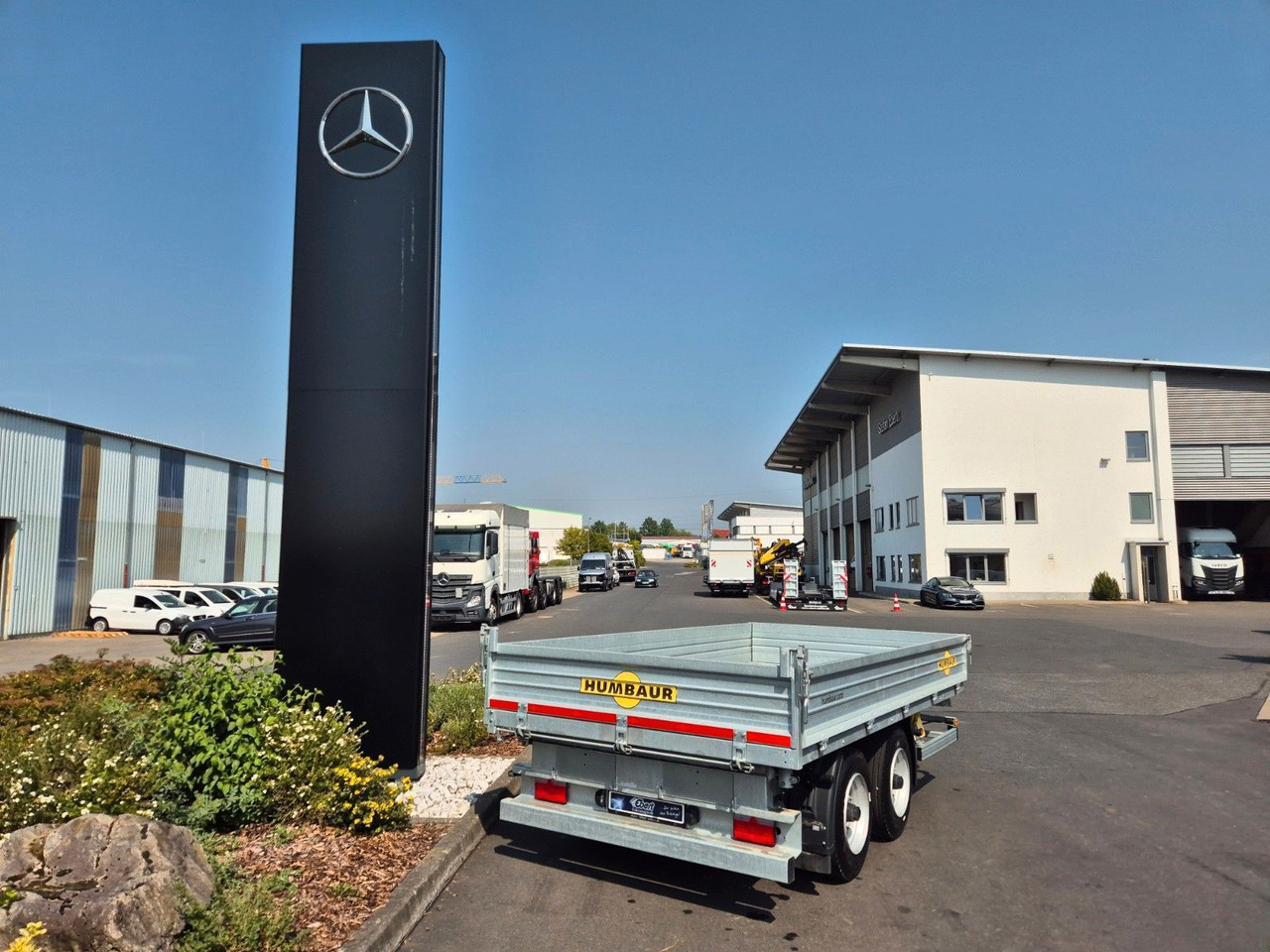 덤프 트레일러 Humbaur HTK 754020 Dreiseitenkipper vollverzinkt : 사진 26 덤프 트레일러 Humbaur HTK 754020 Dreiseitenkipper vollverzinkt : 사진 26