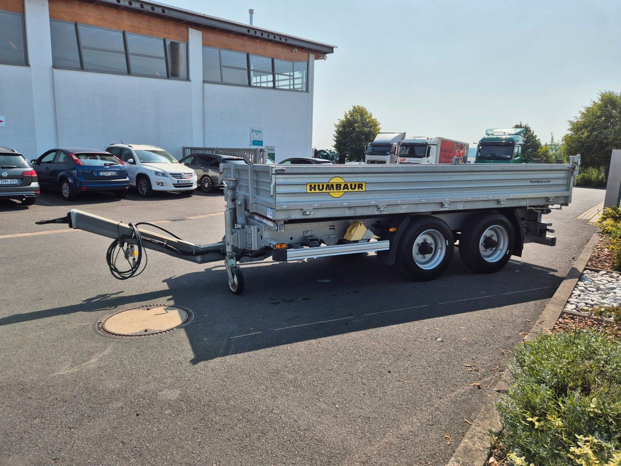 덤프 트레일러 Humbaur HTK 754020 Dreiseitenkipper vollverzinkt : 사진 8 덤프 트레일러 Humbaur HTK 754020 Dreiseitenkipper vollverzinkt : 사진 8