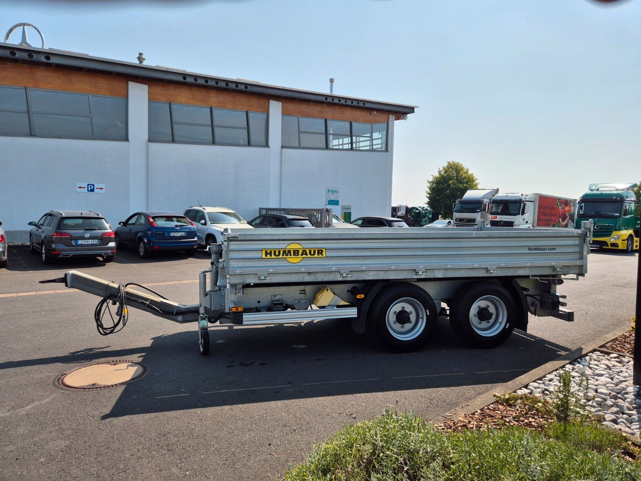 덤프 트레일러 Humbaur HTK 754020 Dreiseitenkipper vollverzinkt : 사진 10 덤프 트레일러 Humbaur HTK 754020 Dreiseitenkipper vollverzinkt : 사진 10