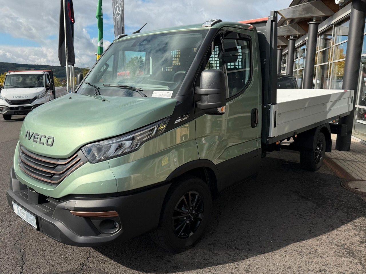 Iveco Daily 35S14 A8 Pritsche *R.3450mm*AHK*Automatik - 플랫베드 밴 : 사진 3 Iveco Daily 35S14 A8 Pritsche *R.3450mm*AHK*Automatik - 플랫베드 밴 : 사진 3